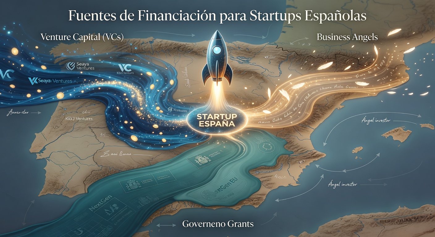 Fuentes de financiación para startups españolas