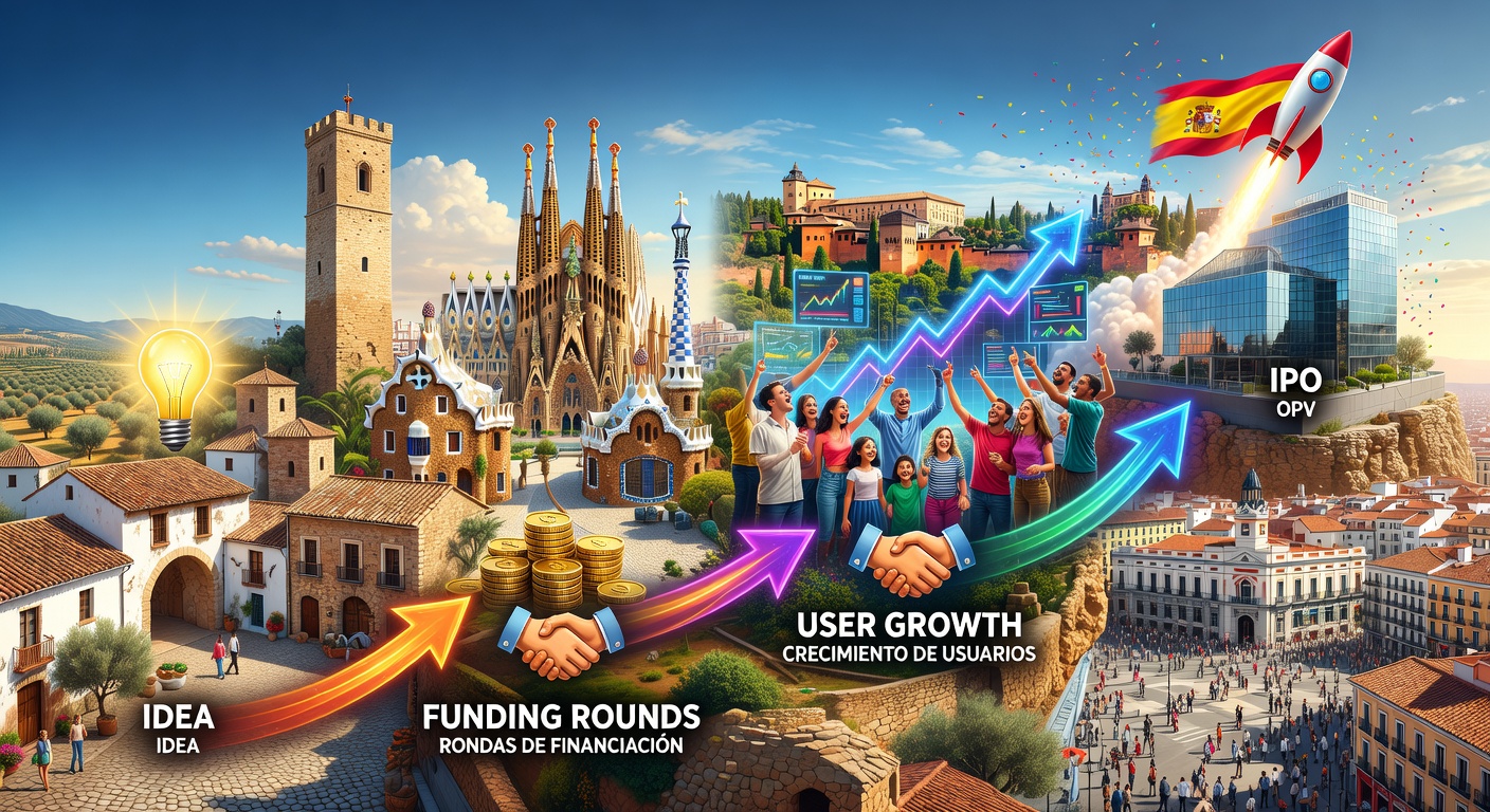 Hitos del viaje startup en España